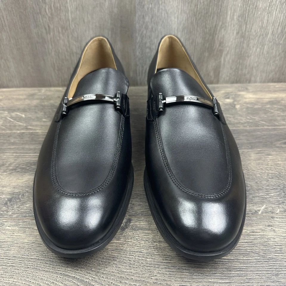 Mocassim masculino Hugo Boss Colby tamanho 13 (tamanho 12 do Reino Unido estampado no interior) Z016356925 - Imagem 2 de 4