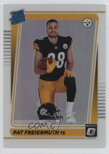 2021 Panini Donruss Optic Holo Prizm Variation Pat Freiermuth Rookie RC