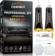 Black Leather Repair Kit for Furniture, Leather Seat Repair Kit for Cars, Easily