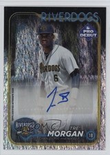 2024 Topps Pro Debut Sparkle Foil Auto 9/199 Tre' Morgan #PD-18 Auto 1d4b