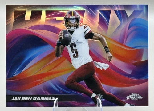 2025 Topps Chrome Jayden Daniels Base (RAW)