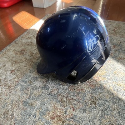 Rawlings NVT Blue Open Face Baseball Batting Helmet, NOCSAE Certified
