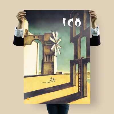 ICO Poster | PlayStation 2 Classic Video Game Artwork by Fumito Ueda
