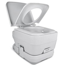 3.2 Gallon RV Toilet, Camping Portable Toilet with Odor-Sealing Slide Valve,