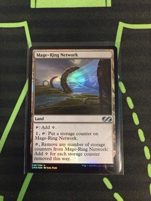 MTG Magic The Gathering Mage-Ring Network Foil UMA Storage Land