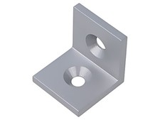 093WU401A Winkel f&uuml;r Profile W: 40mm H: 40mm L: 40mm Stahl &Oslash;&Ouml;ffn: 8,4mm FATH