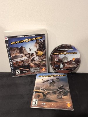 MotorStorm (Sony PlayStation 3, PS3) Complete w/ Manual Not For Resale Edition