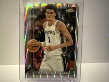 🔥2025/26 Topps Chrome NBA | Victor Wembanyama #221 | Ray Wave Refractor🔥