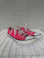 Converse Chuck Taylor All Star Pink Canvas Sneakers Kids Size 3 Youth 370407F