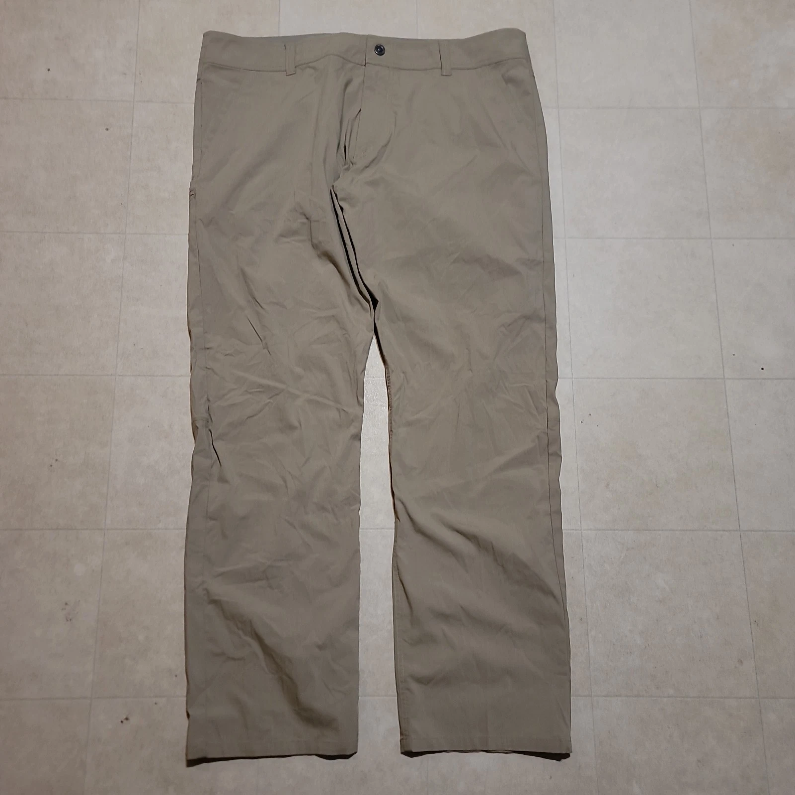 KUHL Slax Lightweight Klassik Fit Hiking Performance Pants Size 42×32 Khaki