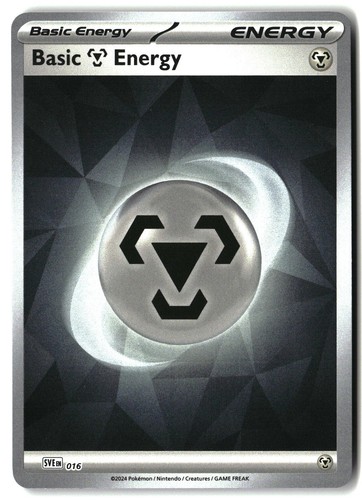 Basic Metal Energy 016 Scarlet & Violet Energies Pokemon Holo Near Mint