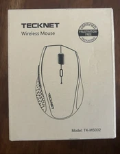 TECKNET Bluetooth Mouse, 4800 DPI Wireless Mouse, 2-Year Battery 6 Adjustable...