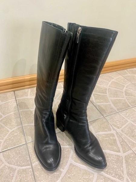 Women Gino Rossi Boots Black Leather 37