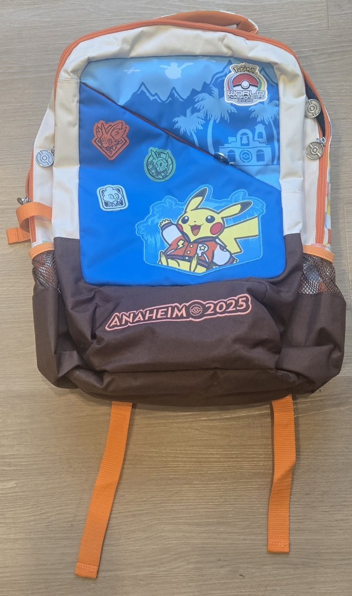 2025 Pokemon World Championships Competitor Backpack Anaheim