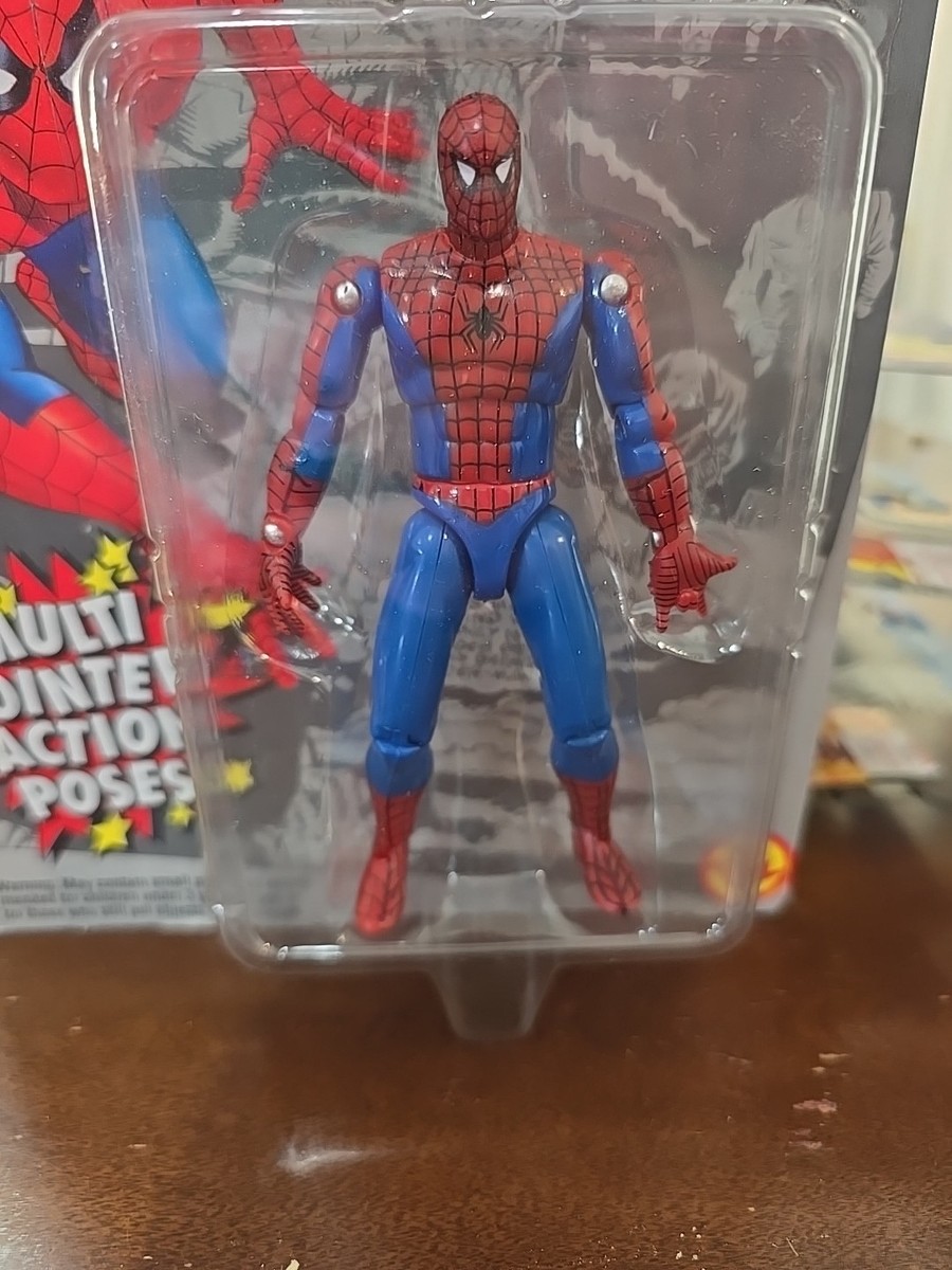 Marvel Super Heroes Spider Man Action Figure ToyBiz 1993 for sale