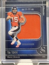 Panini 2023 Silhouettes Tim Tebow Patch #SS-TTW /99 Denver Broncos Football