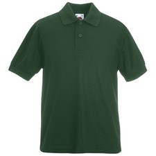 Image of Fruit Of The Loom Childrens/Kids Unisex 65/35 Pique Polo Shi BC389