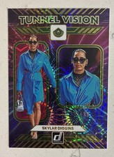 SKYLAR DIGGINS 2025-26 DONRUSS WNBA TUNNEL VISION #7 Green Fireworks SP /399