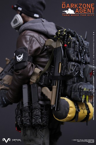 VTS Toys The Darkzone Agent Take Back The City Tom 1/6 Scale Action Figure Model - Picture 13 of 13