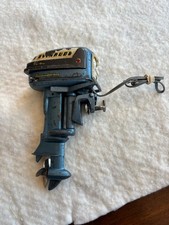 VTG K&O 1959 Models Evinrude Electric Big Twin Toy 25 Outboard Motor Runs Great