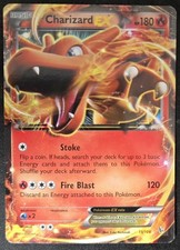 Charizard EX 11/106 XY Flashfire Ultra Rare Holo Pokémon TradingCardGame 2014 MP on eBay