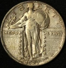 1927 25C Standing Liberty Quarter - Free Shipping USA