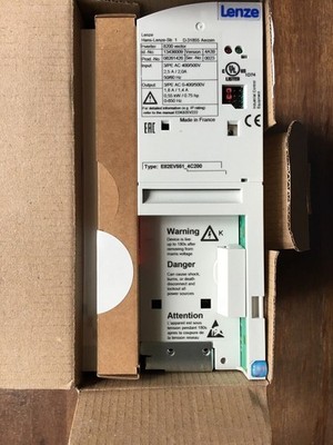 Lenze E82EV551K4C200 Frequency Converter New E82EV551_4C200 Expedited Shipping #