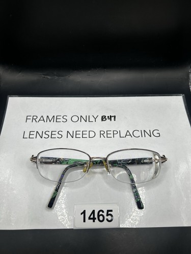 Vera Bradley Mona Blue Rhapsody Eyeglasses Frame Only 51-16-135