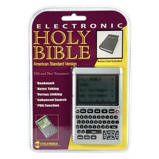 Electronic Holy Bible Old New Testament American Standard w/Case New Sealed