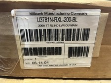 Milbank U3781N-RXL-200-BL 200A 7T RL Meter Socket Heavy Duty Lever OH/UG w/ Main