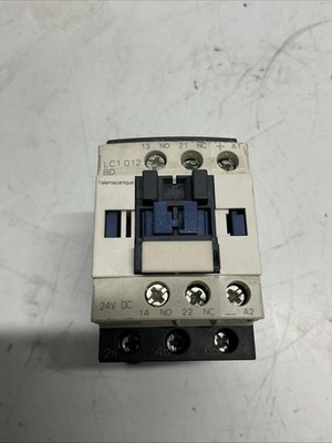 Telemecanique LC1D12BD / LC1-D12-BD Contactor 24VDC W-771
