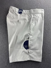 All Day Tech Shorts Mens Size 40 Gray 4-Way Stretch Quick Dry Golf Active 9” NEW