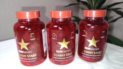 HAIRtamin Advanced Formula Hair Growth Supplement Vitamin Gummies 3 Pk  