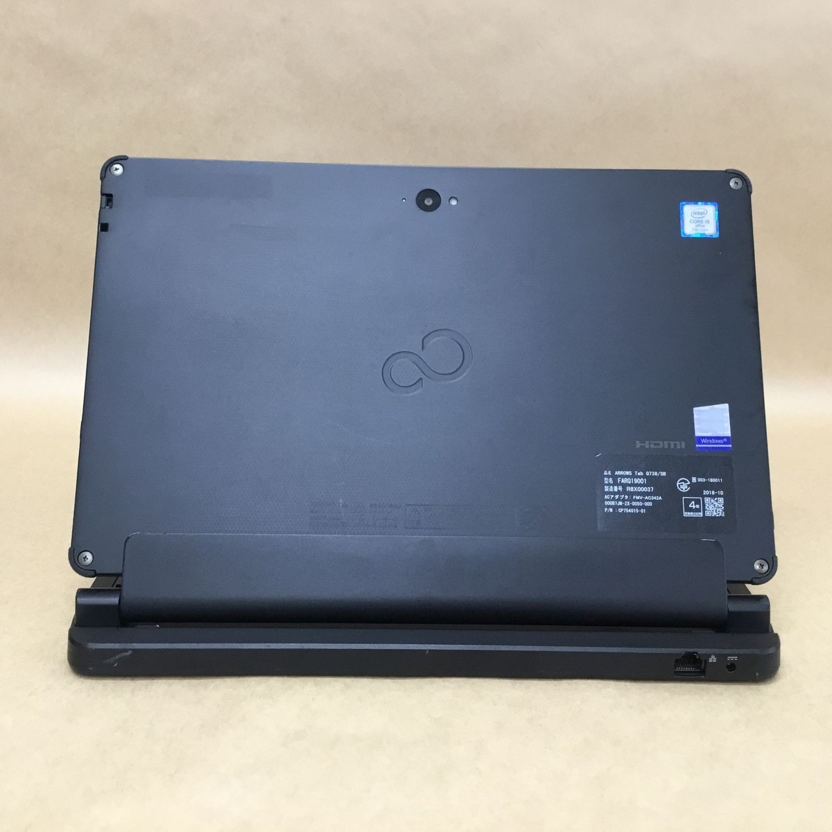 富士通 ARROWS Tab Q738/SB i5 7300U 4Goffice Fujitsu ARROWS Tab Q738/SB CI5(7300U) SSD 128GB Memory 4GB | eBay