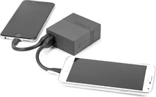 FLUXMOB BOLT2 Portable Multiport Power Adapter USB Wall Charger & backup