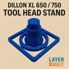Dillon XL 650 / 750 Tool Head Stand | Reloading Press Storage Block Holder