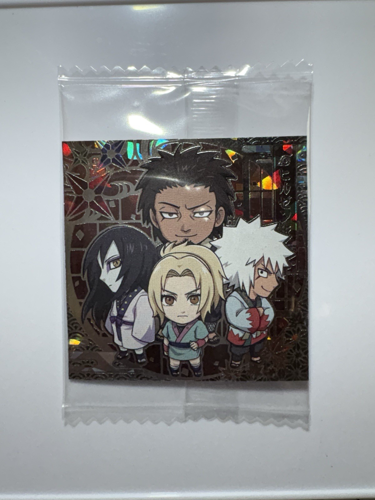 Pegatina NARUTO Shippuden Niformation Hiruzen Jiraiya Tsunade Orochimaru SEC
