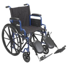 Move Around Independently - Drive Medical Lightweight Foldable Wheelchair