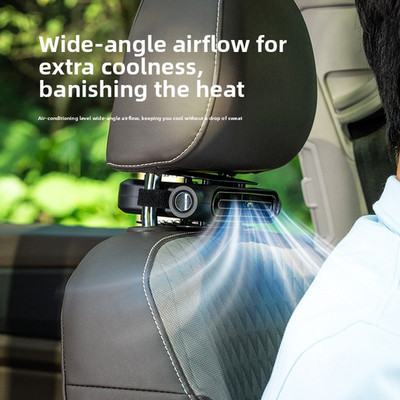 Autositzventilator 5,0 V/1,5 A Eingang kompatibel mit Standard-USB-Stromquellen