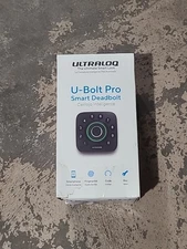 ULTRALOQ Smart Door Lock,Fingerprint Deadbolt,U-Bolt Pro Sealed