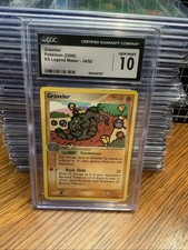 2006 POKEMON EX LEGEND MAKER #34 GRAVELER CGC 10 on eBay