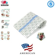 Tattoo Aftercare Bandage Roll 6" x 2 Yard - Waterproof Film  Waterproof Tran...