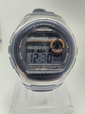 Casio Wave Ceptor 3456 WV-M60 Multi-Band 5 Watch World Time New Battery CLEAN!
