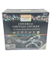 Orchestra of Lights Virtuoso Speaker Gemmy Bluetooth Music Box LED Light Show