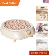 Whisper-Quiet Nail Dust Collector with Smooth Suction Control for Perfect Nails