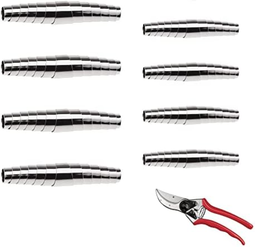8 pezzi Molle di ricambio per cesoie Molle per Cesoie a Spirale Universale Della