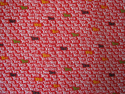 33'' x 44'' YES YES YES Red Ground White Yellow Black Green YES Scattered Fabric