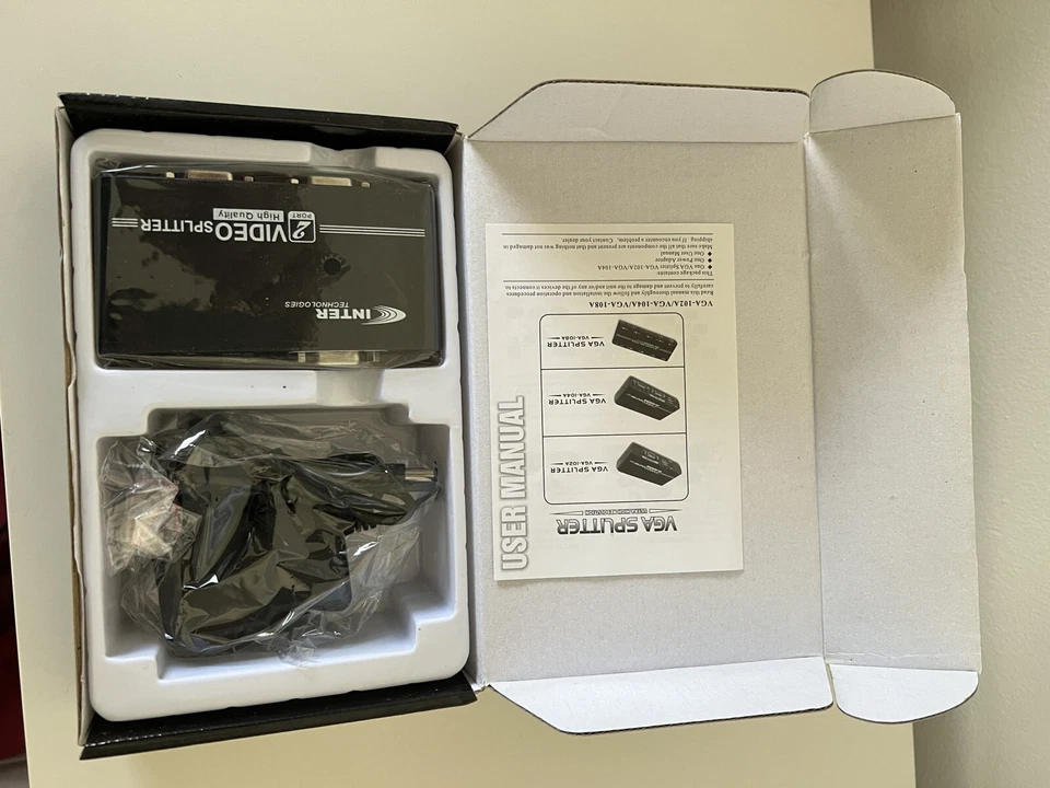 2 Port VGA Switch Video Splitter - Image 2 of 4