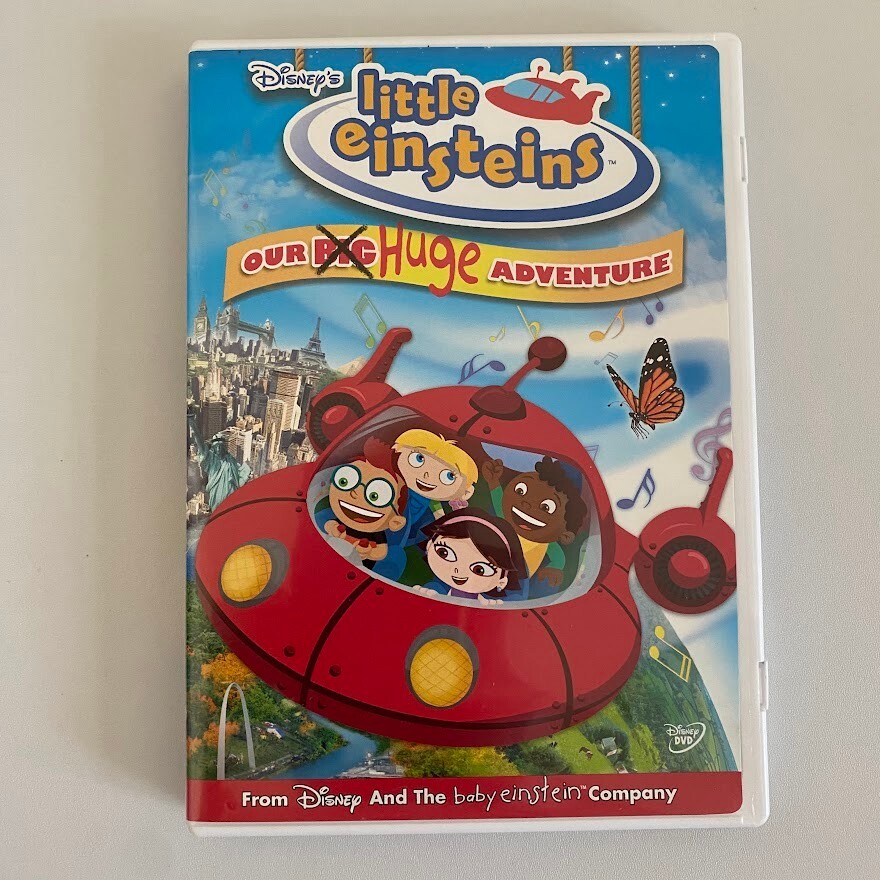 Disney’s Little Einsteins Our Big Huge Adventure DVD 2005 Very Good