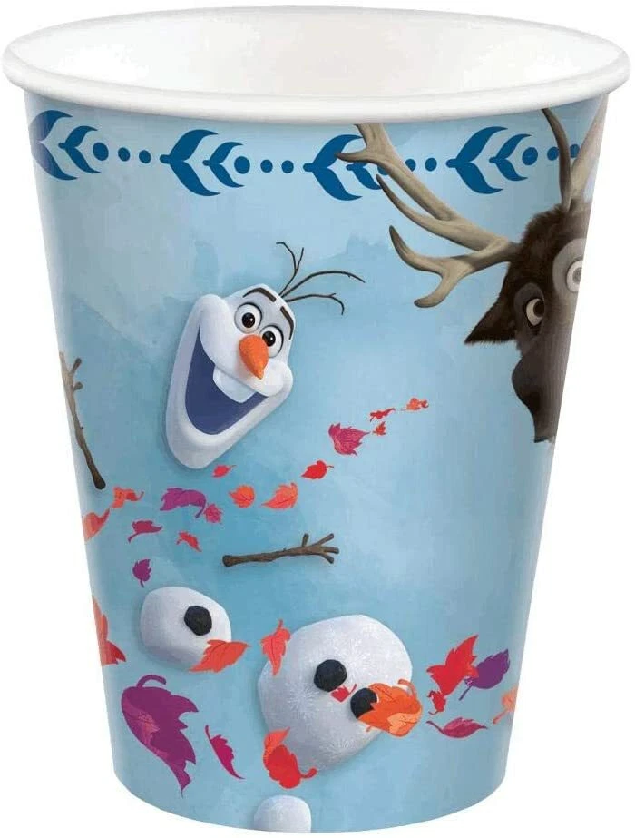 Disney Frozen 2 Party Express Pack para 8 Invitados (Tazas Servilletas y Platos) Foto 4 de 4